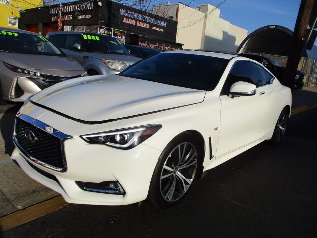 2018 INFINITI Q60 COUPE V6, TWIN TURBO, 3.0 LITER 3.0T LUXE COUPE 2D