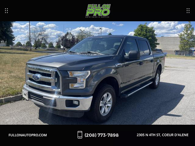 USED FORD F150 SUPERCREW CAB 2016 for sale in Coeur D Alene, ID | Full ...