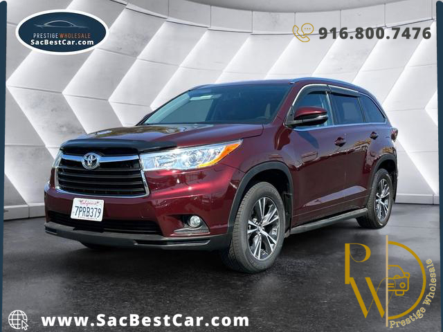 USED TOYOTA HIGHLANDER 2016 for sale in Sacramento CA Prestige