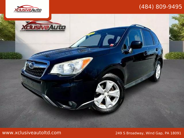 2014 SUBARU FORESTER SUV 4-CYL, PZEV, 2.5 LITER 2.5I LIMITED SPORT UTILITY 4D - Xclusive Auto Ltd