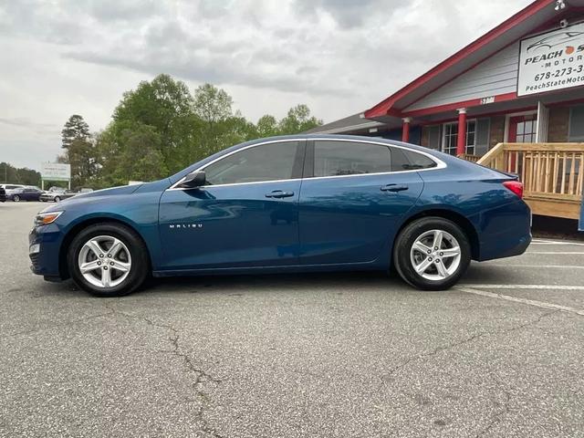 2019 CHEVROLET MALIBU SEDAN BLUE AUTOMATIC - Peach State Motors