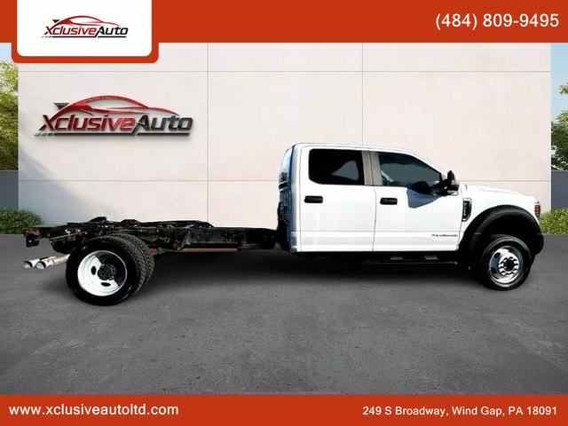 2019 FORD F550 SUPER DUTY CREW CAB & CHASSIS CAB CHASSIS V8, TURBO DIESEL, 6.7 LITER XL CAB & CHASSIS 4D - Xclusive Auto Ltd