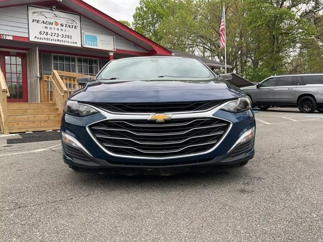 2019 CHEVROLET MALIBU SEDAN BLUE AUTOMATIC - Peach State Motors