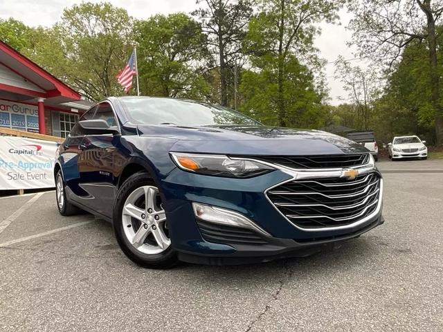 2019 CHEVROLET MALIBU SEDAN BLUE AUTOMATIC - Peach State Motors