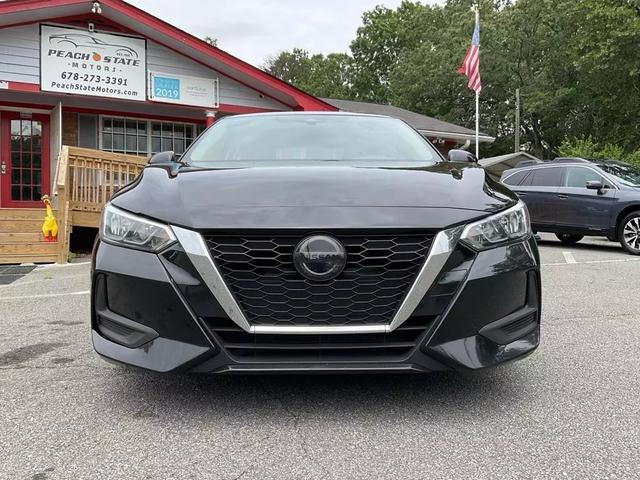 2021 NISSAN SENTRA SEDAN BLACK AUTOMATIC - Peach State Motors