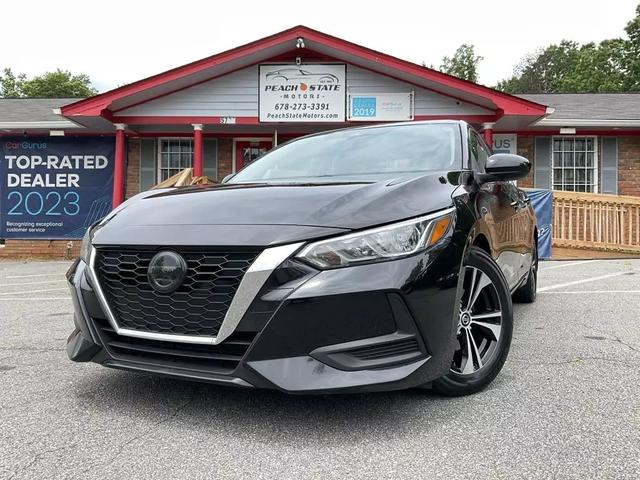 2021 NISSAN SENTRA SEDAN BLACK AUTOMATIC - Peach State Motors