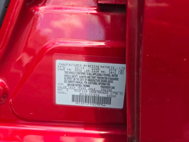 2013 Nissan Sentra Sv Sedan 4d - Image 21