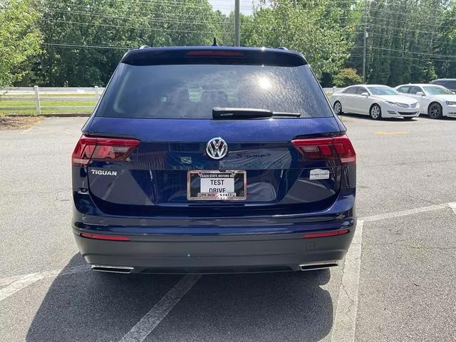 2021 VOLKSWAGEN TIGUAN SUV BLUE AUTOMATIC - Peach State Motors