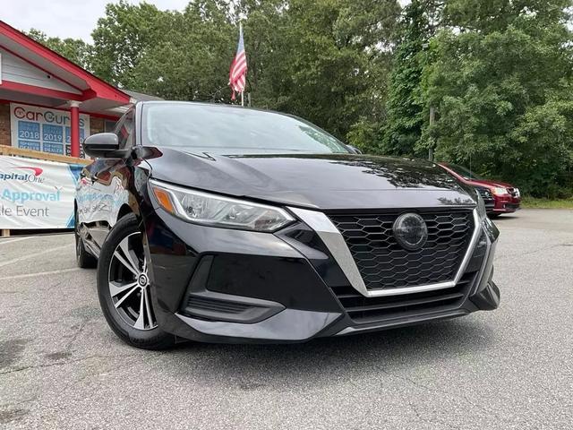 2021 NISSAN SENTRA SEDAN BLACK AUTOMATIC - Peach State Motors