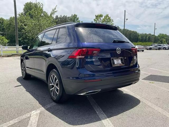 2021 VOLKSWAGEN TIGUAN SUV BLUE AUTOMATIC - Peach State Motors