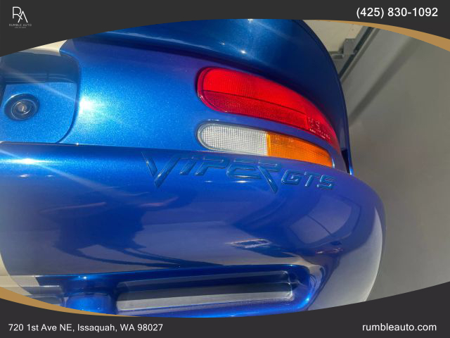 1997 Dodge Viper Gts Coupe 2d - Image 256
