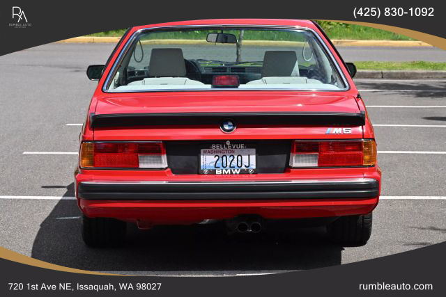 1988 Bmw 6-series M6 2d Coupe - Image 50