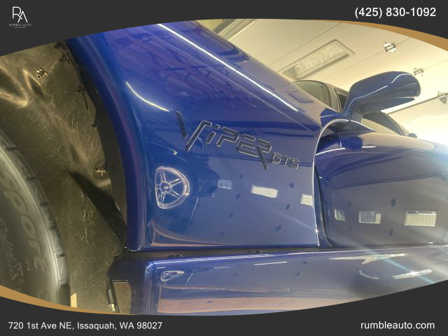 1997 Dodge Viper Gts Coupe 2d - Image 244