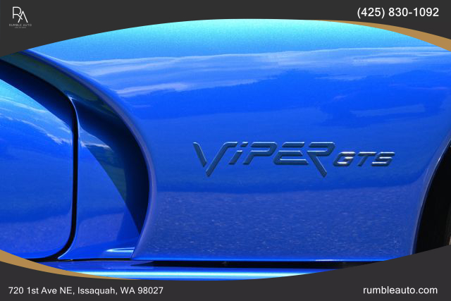 1997 Dodge Viper Gts Coupe 2d - Image 18