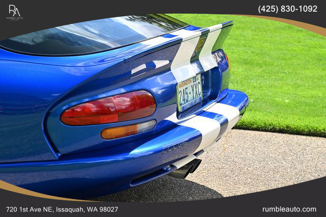 1997 Dodge Viper Gts Coupe 2d - Image 47