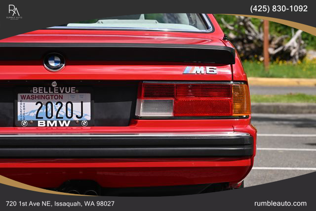 1988 Bmw 6-series M6 2d Coupe - Image 53