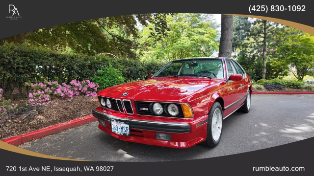 1988 Bmw 6-series M6 2d Coupe - Image 5