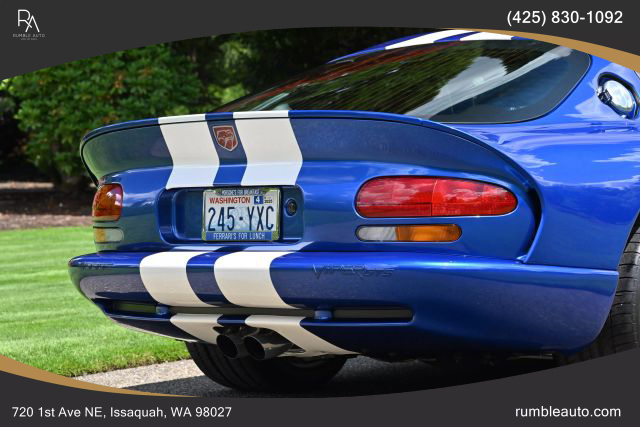 1997 Dodge Viper Gts Coupe 2d - Image 29