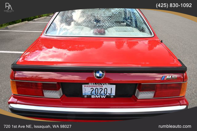 1988 Bmw 6-series M6 2d Coupe - Image 91