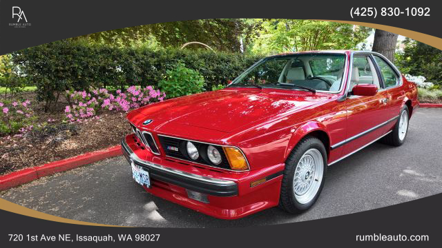 1988 Bmw 6-series M6 2d Coupe - Image 6