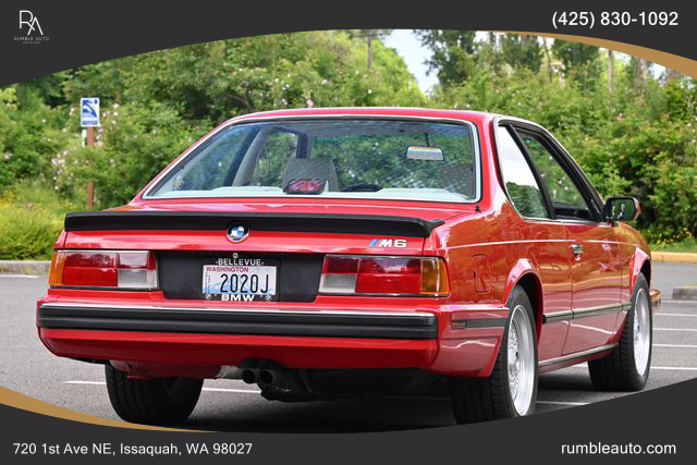 1988 Bmw 6-series M6 2d Coupe - Image 64