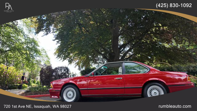1988 Bmw 6-series M6 2d Coupe - Image 9