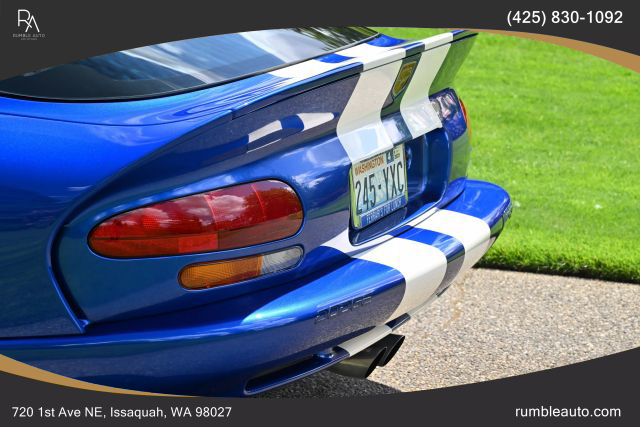 1997 Dodge Viper Gts Coupe 2d - Image 48