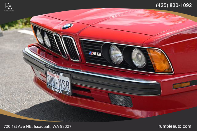 1988 Bmw 6-series M6 2d Coupe - Image 28