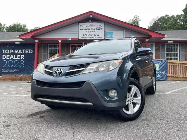 2014 TOYOTA RAV4 SUV BLUE AUTOMATIC - Peach State Motors