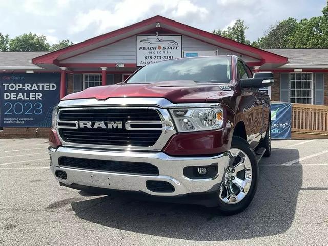 2020 RAM 1500 QUAD CAB PICKUP RED AUTOMATIC - Peach State Motors