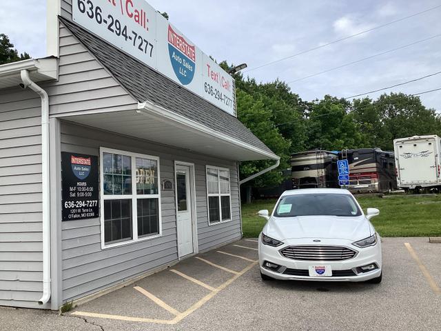 2017 FORD FUSION SEDAN WHITE AUTOMATIC - Interstate Auto Sales