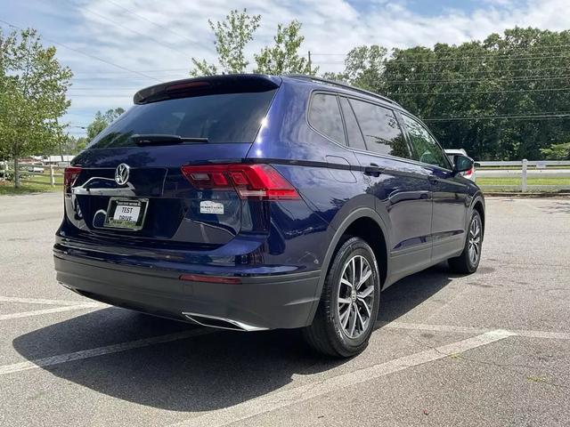 2021 VOLKSWAGEN TIGUAN SUV BLUE AUTOMATIC - Peach State Motors