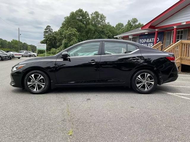 2021 NISSAN SENTRA SEDAN BLACK AUTOMATIC - Peach State Motors