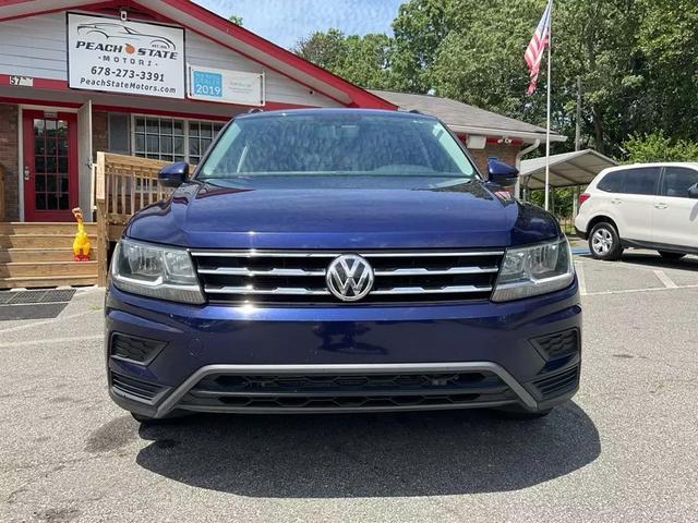 2021 VOLKSWAGEN TIGUAN SUV BLUE AUTOMATIC - Peach State Motors