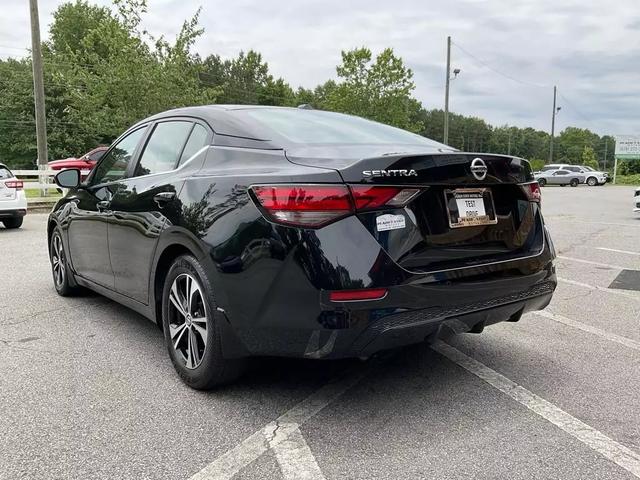 2021 NISSAN SENTRA SEDAN BLACK AUTOMATIC - Peach State Motors