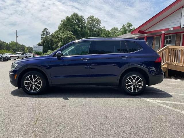 2021 VOLKSWAGEN TIGUAN SUV BLUE AUTOMATIC - Peach State Motors