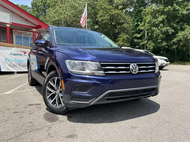 2021 VOLKSWAGEN TIGUAN SUV BLUE AUTOMATIC - Peach State Motors