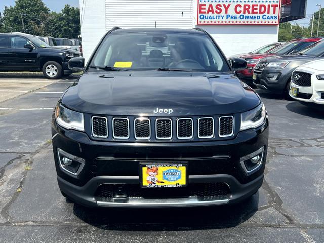 Used 2019 Jeep Compass Limited with VIN 3C4NJDCB1KT628565 for sale in North Attleboro, MA