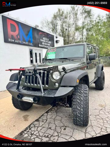 2015 Jeep Wrangler Unlimited Rubicon Sport Utility 4d - Image 1