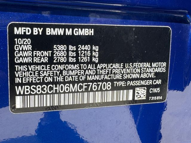 2021 Bmw M5 - Image 97