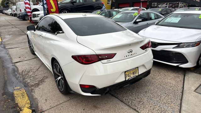 2018 INFINITI Q60 COUPE V6, TWIN TURBO, 3.0 LITER 3.0T LUXE COUPE 2D