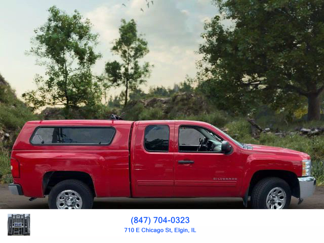 2012 CHEVROLET SILVERADO 1500 EXTENDED CAB PICKUP V8, FLEX FUEL, 4.8 LITER LS PICKUP 4D 6 1/2 FT