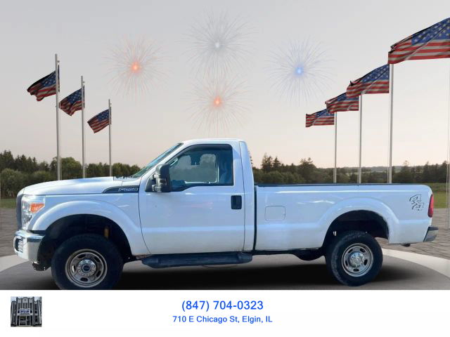 2012 FORD F250 SUPER DUTY REGULAR CAB PICKUP V8, FLEX FUEL, 6.2 LITER XL PICKUP 2D 8 FT