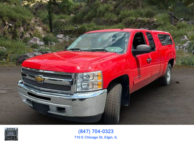 2012 CHEVROLET SILVERADO 1500 EXTENDED CAB PICKUP V8, FLEX FUEL, 4.8 LITER LS PICKUP 4D 6 1/2 FT