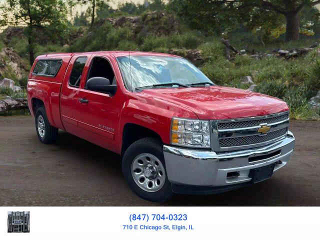 2012 CHEVROLET SILVERADO 1500 EXTENDED CAB PICKUP V8, FLEX FUEL, 4.8 LITER LS PICKUP 4D 6 1/2 FT