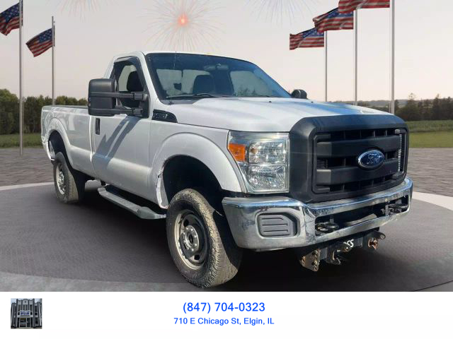 2012 FORD F250 SUPER DUTY REGULAR CAB PICKUP V8, FLEX FUEL, 6.2 LITER XL PICKUP 2D 8 FT