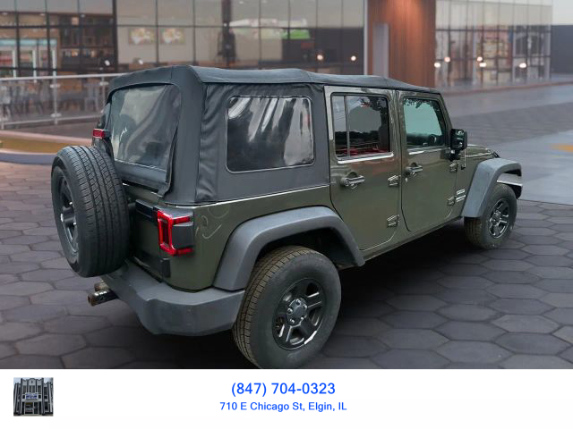 2015 JEEP WRANGLER SUV V6, 3.6 LITER UNLIMITED SPORT SUV 4D