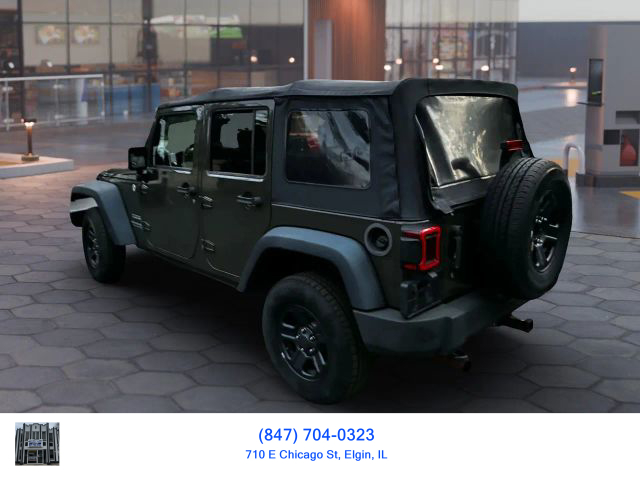 2015 JEEP WRANGLER SUV V6, 3.6 LITER UNLIMITED SPORT SUV 4D