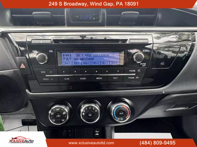 2014 TOYOTA COROLLA SEDAN 4-CYL, 1.8 LITER LE SEDAN 4D - Xclusive Auto Ltd