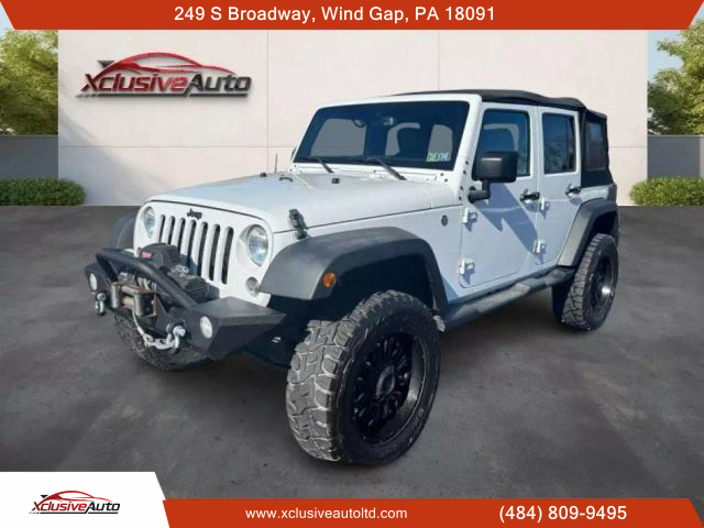 2016 JEEP WRANGLER SUV V6, 3.6 LITER UNLIMITED SPORT SUV 4D - Xclusive Auto Ltd
